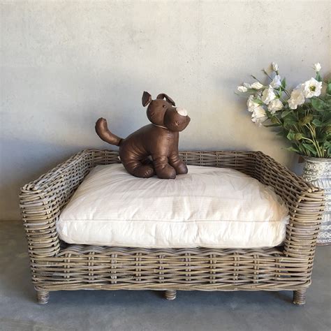 Rattan Dog Bed Large Humble Home