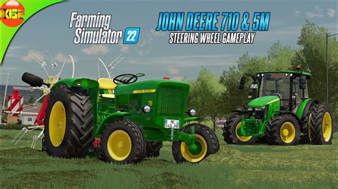 Farmcon Exclusive John Deere 710 And 5m Gameplay In Swiss Future Farm