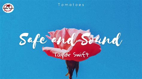 Safe And Sound Taylor Swift Lyric Video Youtube