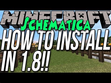 How To Make A Schematic File In Minecraft