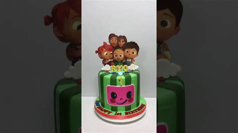 Cocomelon 3d sculpted cocomelon cake i have never heard of this sweet character until now. Cocomelon cake 🎂 - YouTube