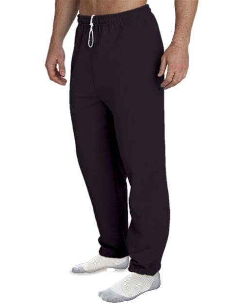 Gildan Gildan Mens Fleece Elastic Bottom Pocketed Sweatpant
