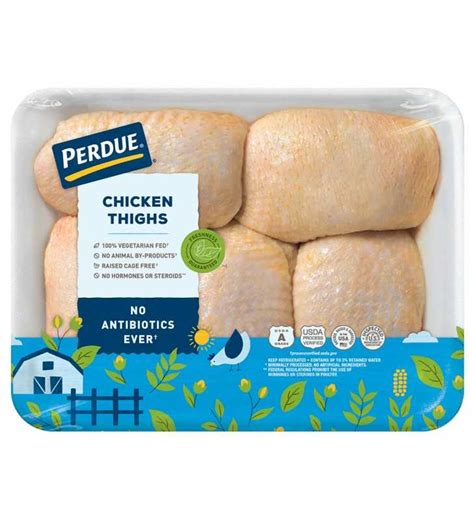 Perdue Fresh Chicken Thighs 190 242 Lb