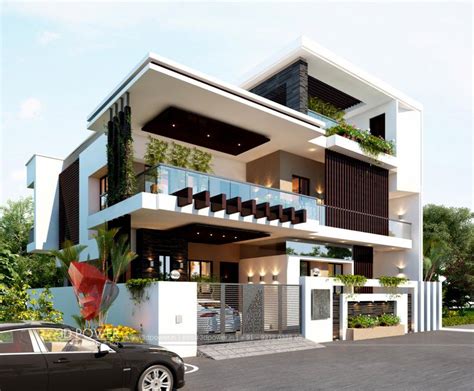 Ultra Modern Home Elevation Design In Year