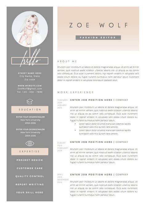 Maybe you would like to learn more about one of these? Resume Template and Cover Letter + References Template for ...
