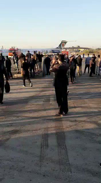 إيران إنترناشيونال عربي On Twitter بالفيديو والصور طائرة خطوط جوية داخلية في مدينة معشور