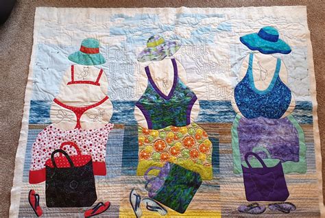 beach bums quilts beach quilt quilts art quilts