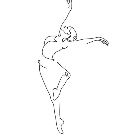 Abstract Ballerina Printable