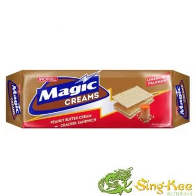 Jack N Jill Magic Creams Peanut Butter Cream Cracker Sandwich P