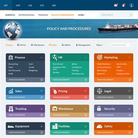 Design A Transportation Sharepoint Intranet Homepage Simple And