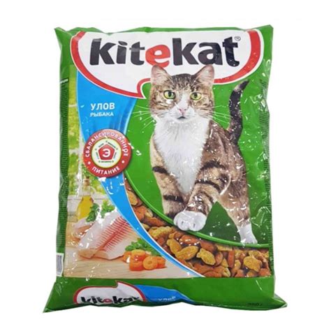Корм для кошек Китикет, сухой, Улов рыбака, 350 гр - Alsat