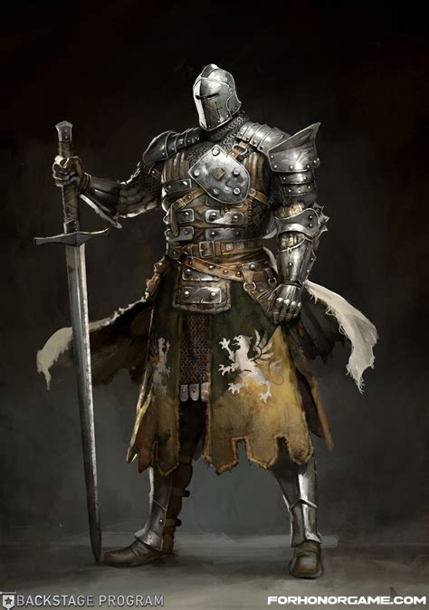 Artstation For Honor The Warden Character Concept Guillaume