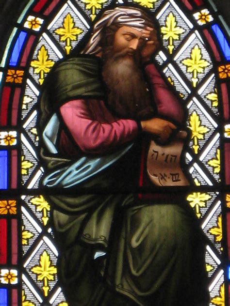 Detail Of The Prophet Jeremiah Window By Ferguson And Urie Flickr
