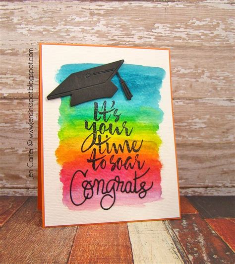 Your Time To Soar Graduation Cards Handmade Graduation Card Diy