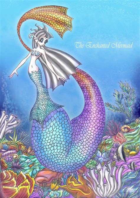 The Enchanted Mermaid By Vestque Redbubble