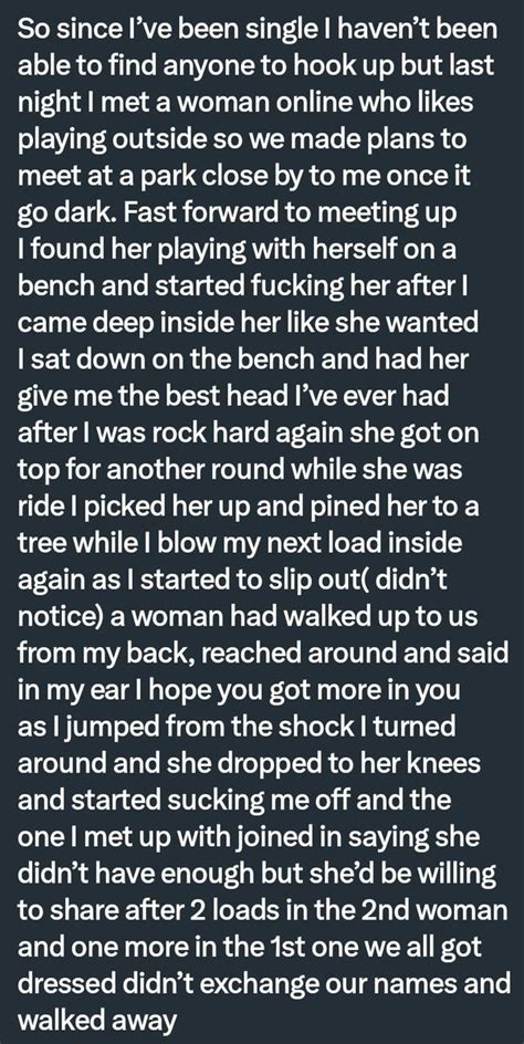 Pervconfession On Twitter He Fucked Two Woman In The Park