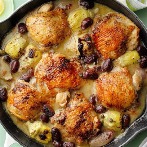 Mediterranean Braised Chicken Thighs Recipe How To Make It