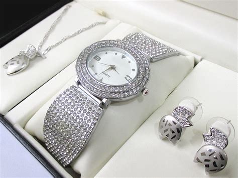Elegant Jewellery And Watch T Set Price In Pakistan M012083 2023