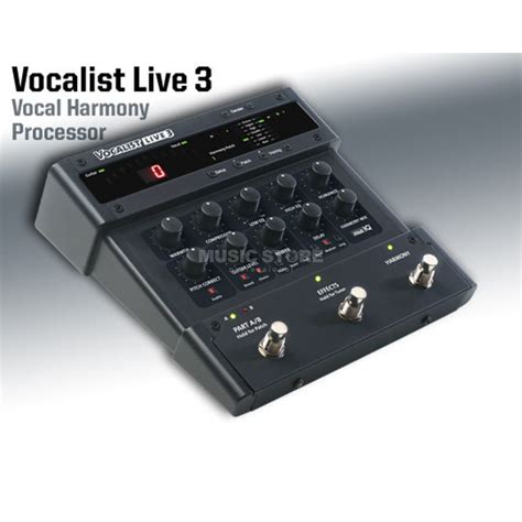 Digitech Vocalist Live 3g Vocal Harmonizer