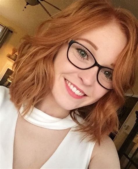 Pin By Anna Bigelow On Hair Red Hair And Glasses Girls With Red Hair