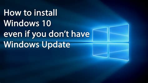 How To Download And Install Windows 10 Without Using