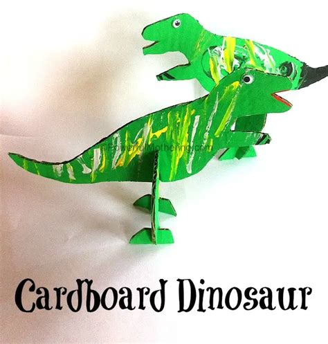 Cardboard Dinosaurs Stand Up Dinosaur Toys