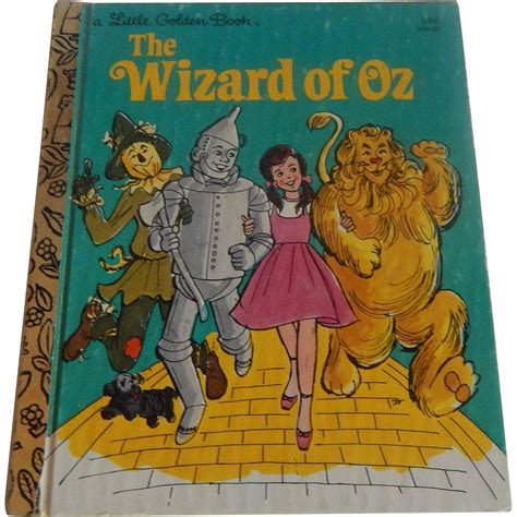 A Little Golden Book The Wizard Of Oz Little Golden Books Wizard Of