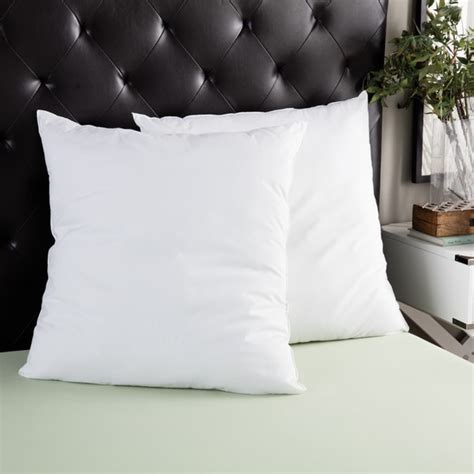 Shop Splendorest Cotton 26 Inch Euro Square Pillows Set Of 2 On