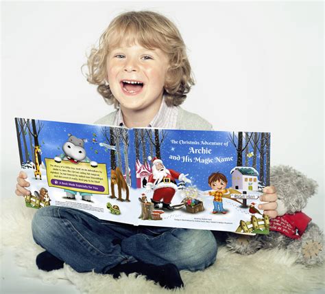 Personalised Christmas Story Book With Exclusive Cover By My Magic Name