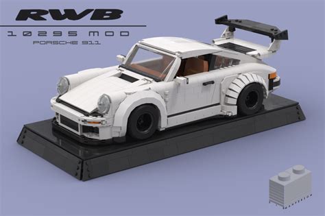 Lego Moc Creator 10295 Rwb Porsche 911 Mod By Sirmanperson