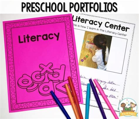Preschool Portfolio Ideas Pre K Pages Preschool Portfolio