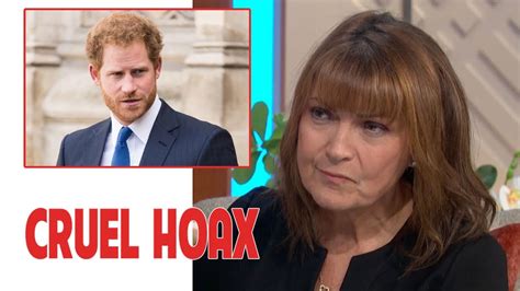 ‘I WILL NOT READ IT’! Lorraine Kelly BREAKS SILENCE On Harry's Memoir