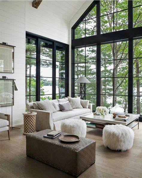 38 Beautiful Lake House Decorating Ideas Winter Living