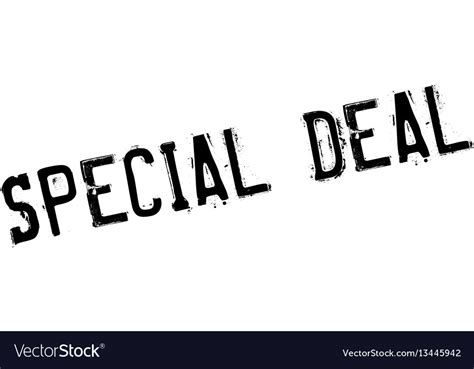 Special Deal Rubber Stamp Royalty Free Vector Image