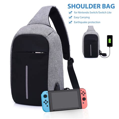 Eeekit Switch Travel Bag For Nintendo Switch Lite Console And Switch