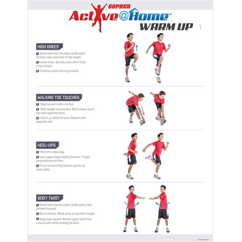 Active Home 8 Warm Up Exercises
