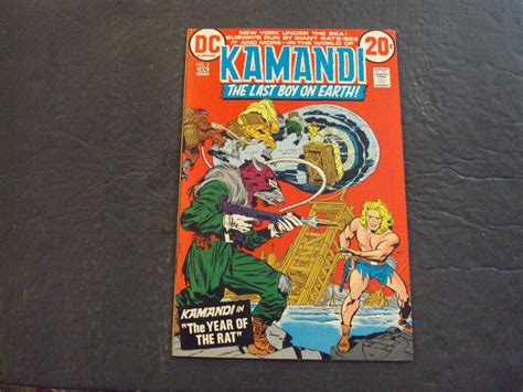 Kamandi 2 Jan 1973 Bronze Age Dc Comics Jack Kirby Art Story 1973