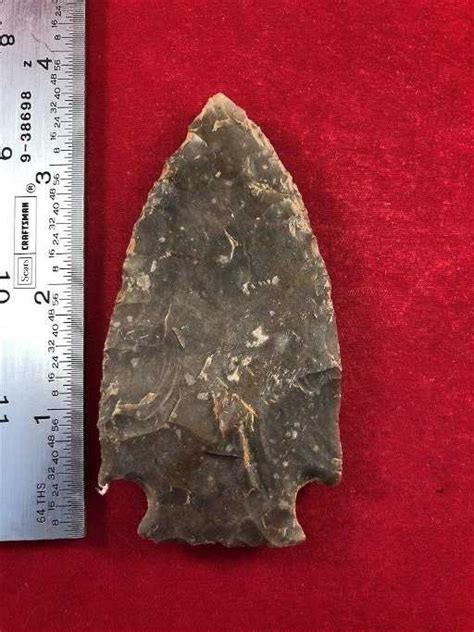 Hopewell Indian Artifact Arrowhead