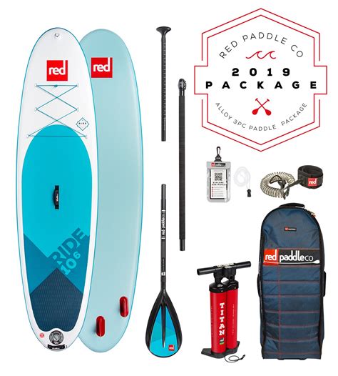 106 Ride Red Paddle Co Inflatable Stand Up Paddle Board Isup