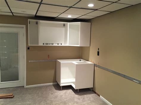 Our kitchen wall units and cabinets come in different heights, widths and shapes, so you can choose a combination that works for you. Installing Ikea Sektion Kitchen Cabinets as Basement ...
