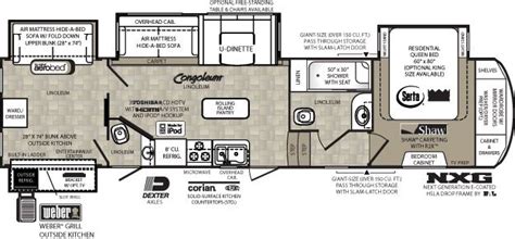 Privacy, a better night's sleep, a space all your own even when you're sharing a home; 5th wheel 2 bathroom with ramp Floor Plans | Wildcat ...