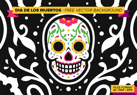 Maybe you would like to learn more about one of these? Dia De Los Muertos Free Vector Background - Download Free ...