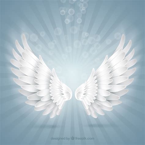 Premium Vector Bright Angel Wings