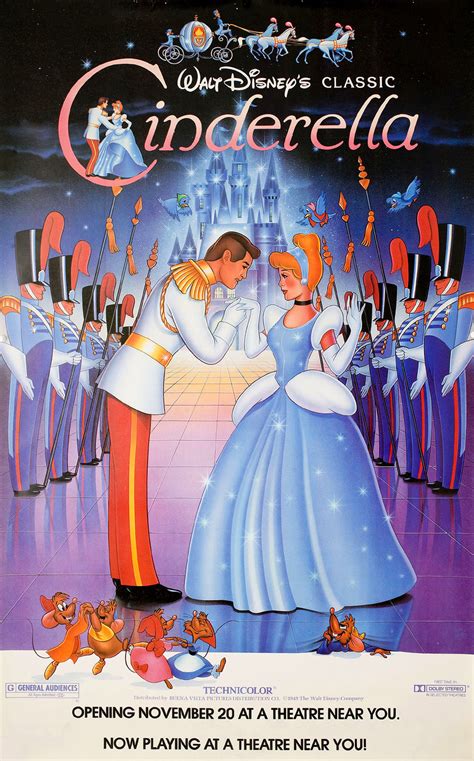 Released on march 4, 1950, the film received three academy award nominations. Cinderella R1987 U.S. Half Subway Poster | Posteritati ...