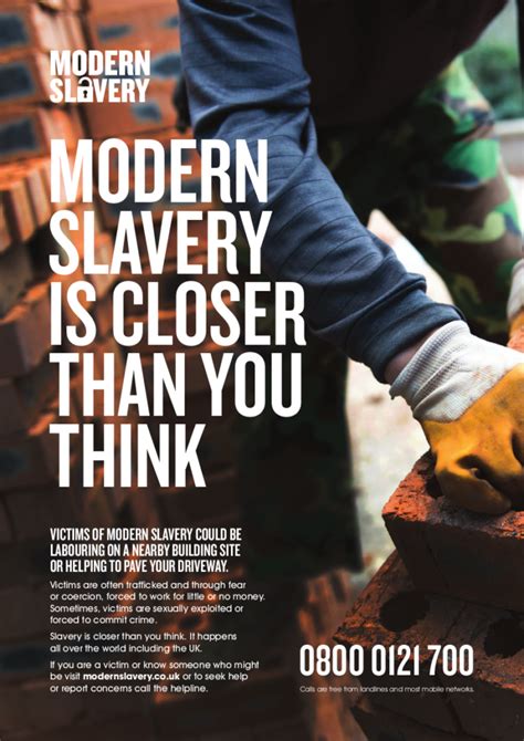 Modern Slavery Campaign And The Construction Sector