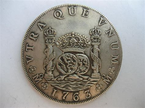 1763 Mexico Mm 8 Reales Coin Copy In Non Currency Coins From Home