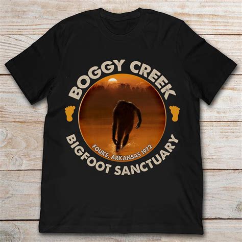 Bigfoot Boggy Creek Bigfoot Sanctuary Classic T Shirt Etsy