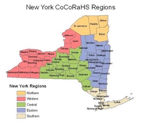 Ny Regions Map