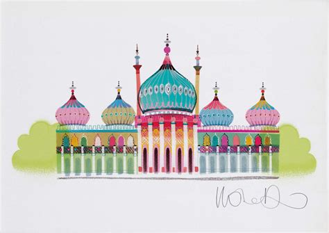 Brighton Pavilion Artprint By Ilona Drew From The I Drew This
