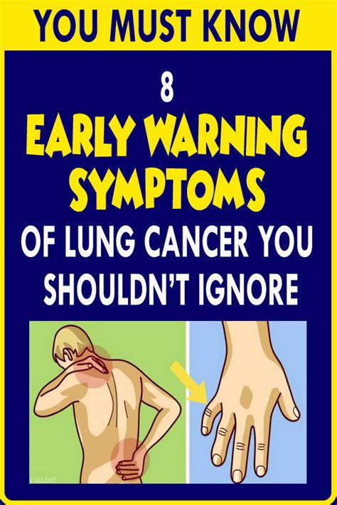 Early Warning Symptoms Of Lung Cancer You Shouldnt Ignore